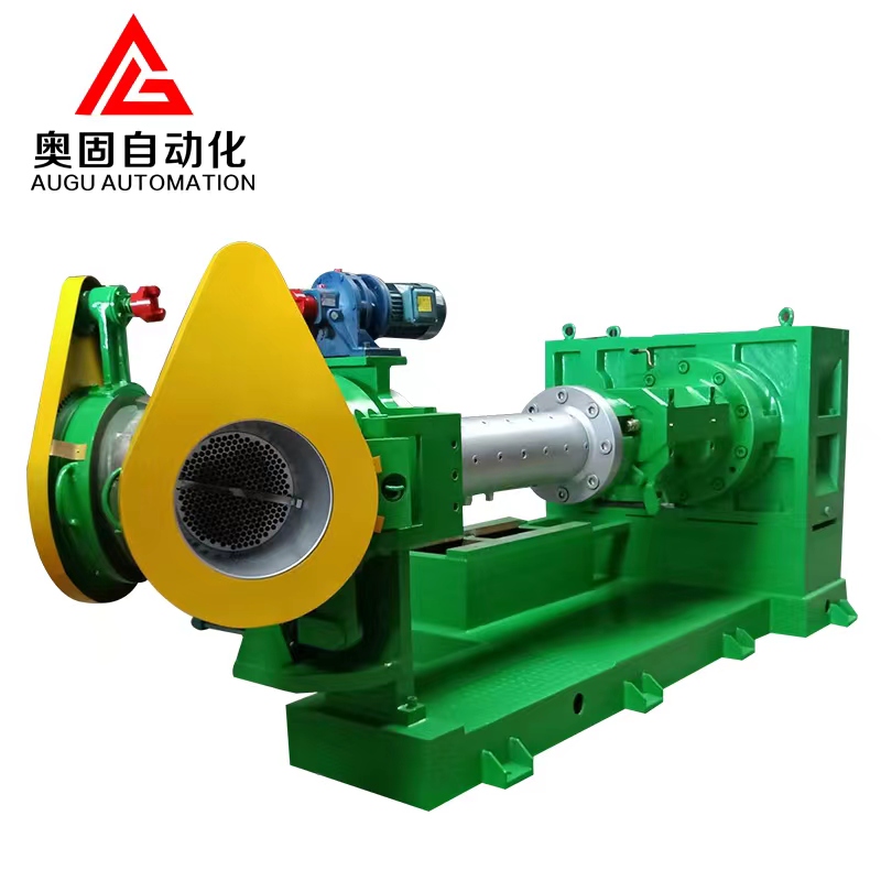 Extruder penapis getah tiub dalaman